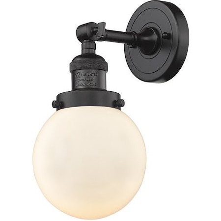 One Light Vintage Dimmable Led Semi-Flush Mount